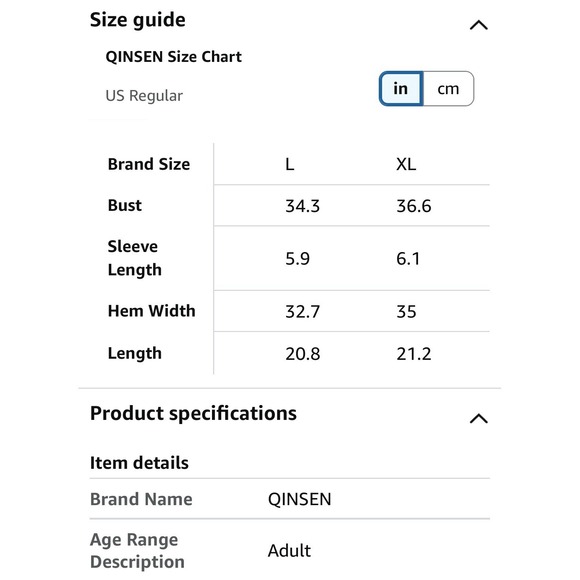 QINSEN Womens Large Merlot Crop T Shirt Crew Neck Short Sleeve Y2K Casual - Picture 5 of 7